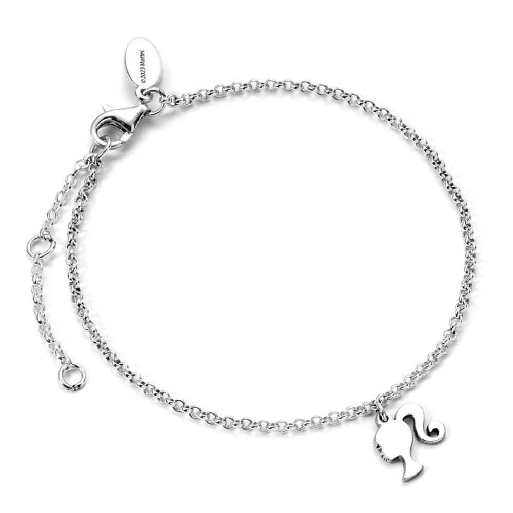 Pulsera Silhouette Barbie plata
