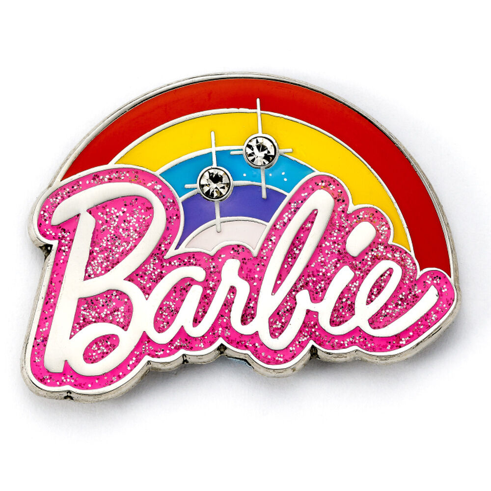 Pin Rainbow Logo Barbie
