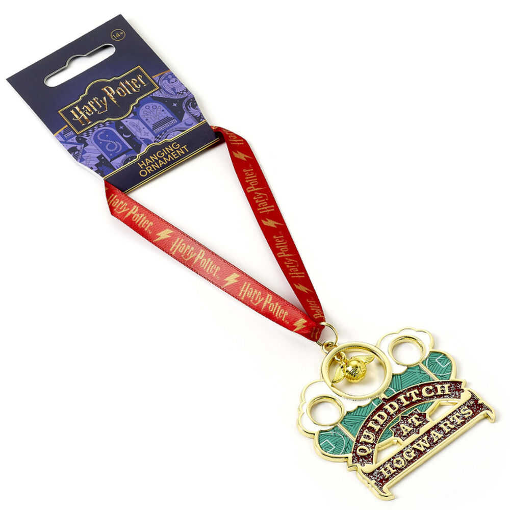 Adorno colgante Navidad Quidditch Harry Potter