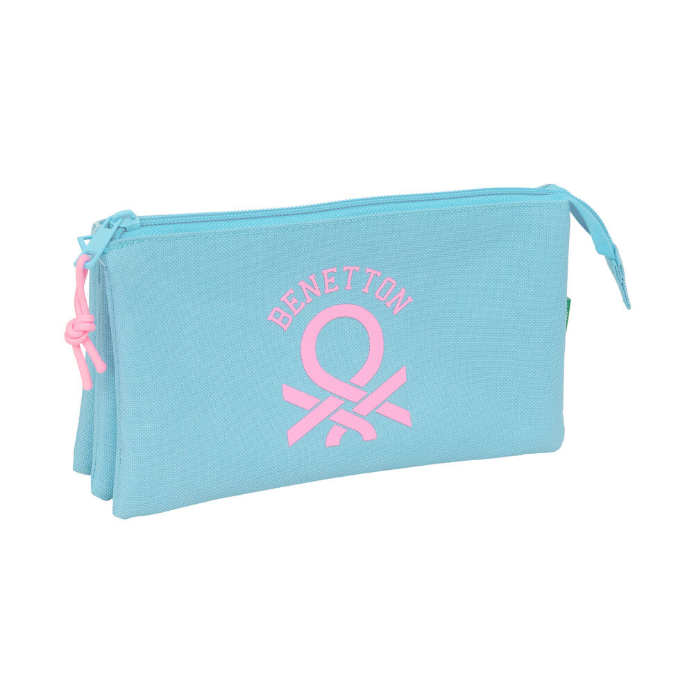 Portatodo Celeste Benetton triple