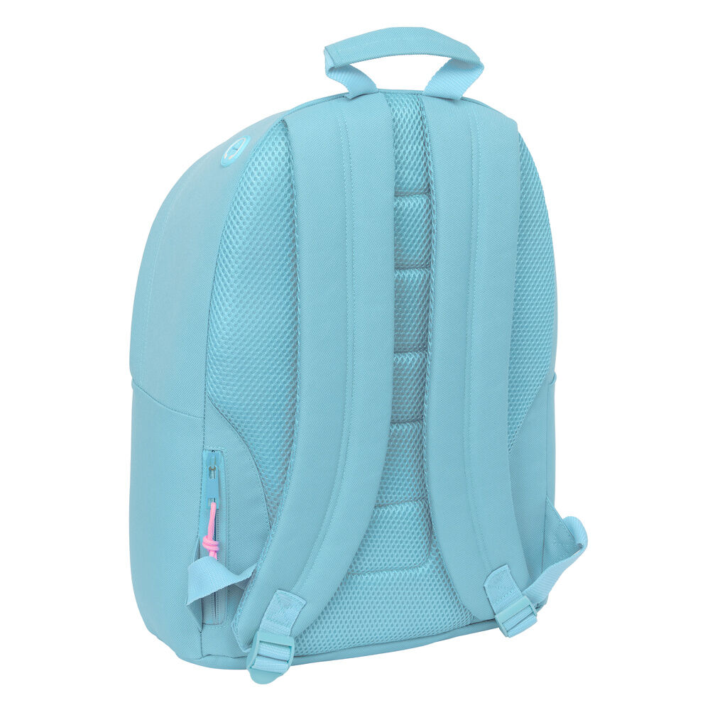 Mochila portatil Celeste Benetton 41cm