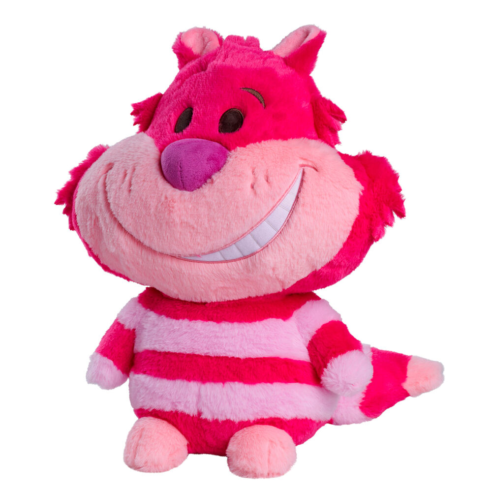 Peluche achuchable Cheshire Alicia en el Pais de las Maravillas Disney 35cm