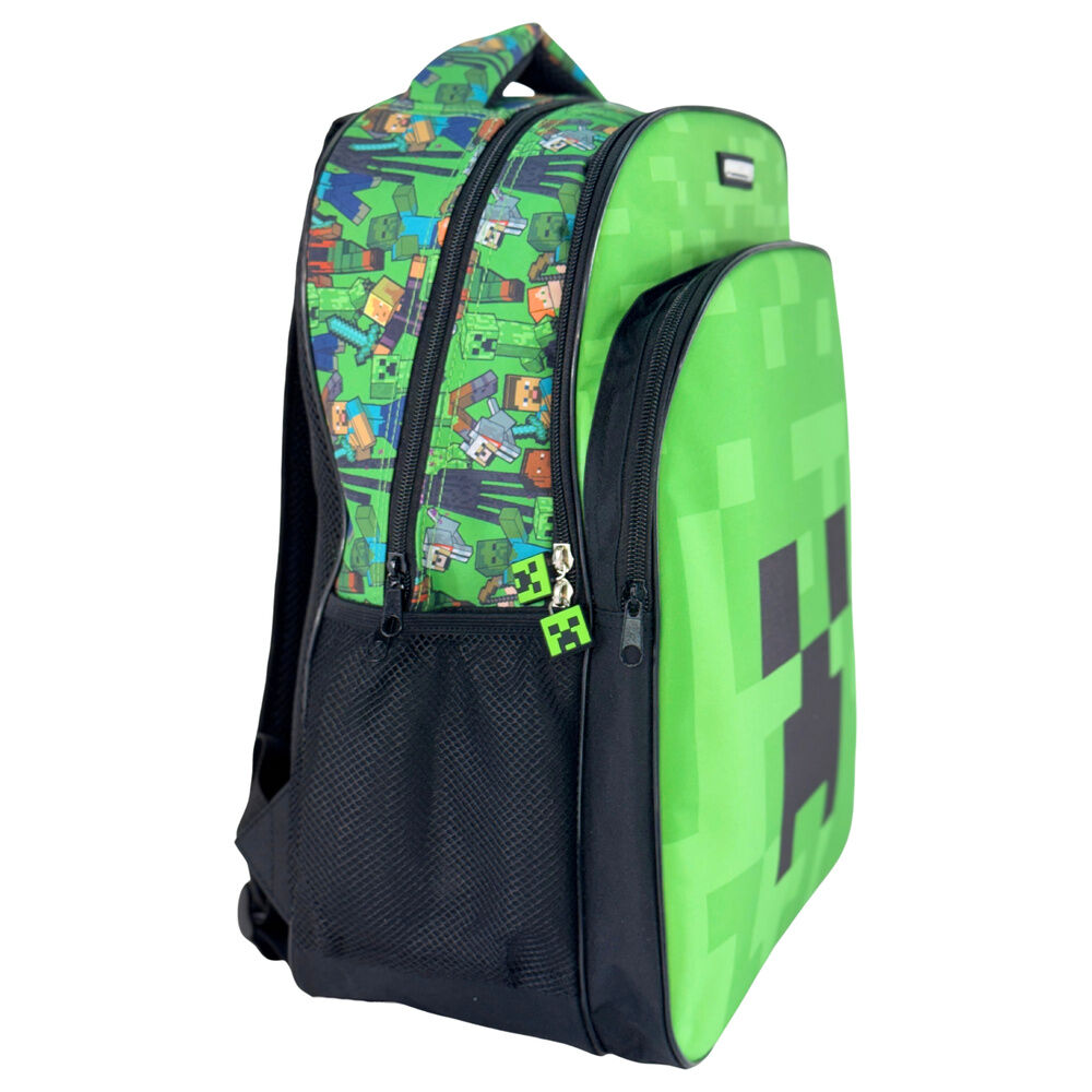 Mochila Face Minecraft 42cm