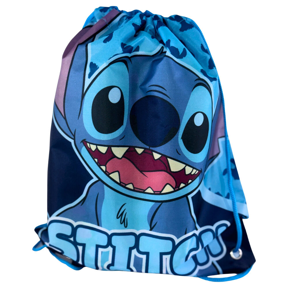 Saco merienda Abstract Stitch Disney 30cm