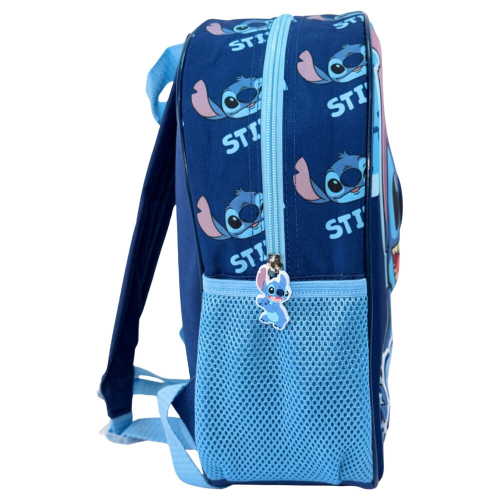 Mochila 3D Abstract Stitch Disney 30cm