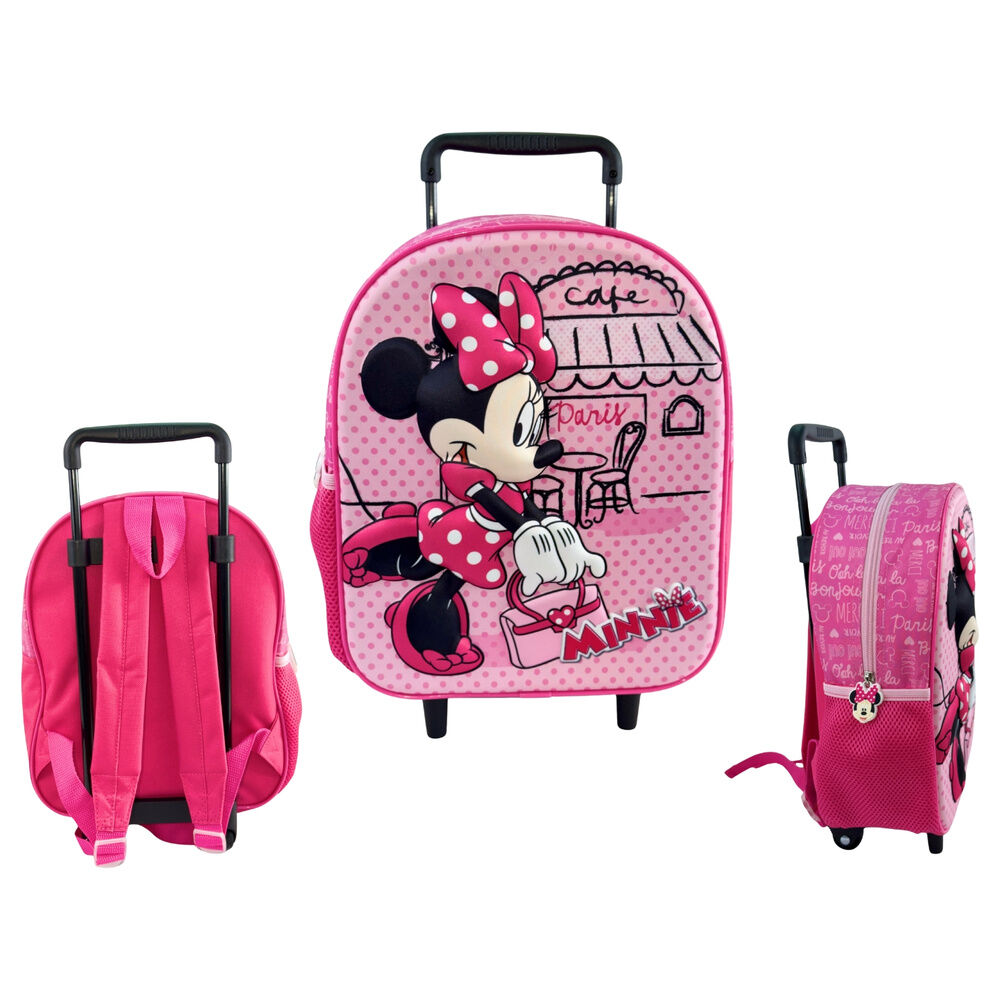 Trolley 3D Paris Minnie Disney 32cm