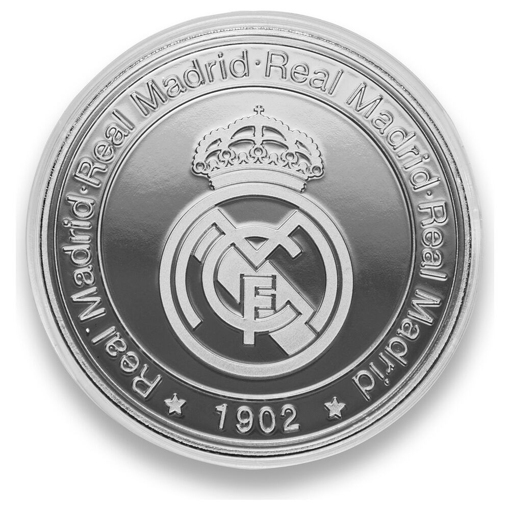 Moneda Bernabeu Plateada Real Madrid