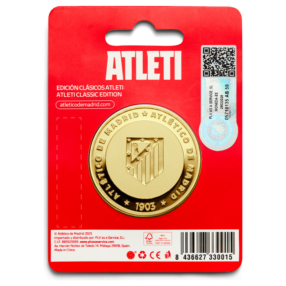 Moneda Atleti Escudo Atletico de Madrid