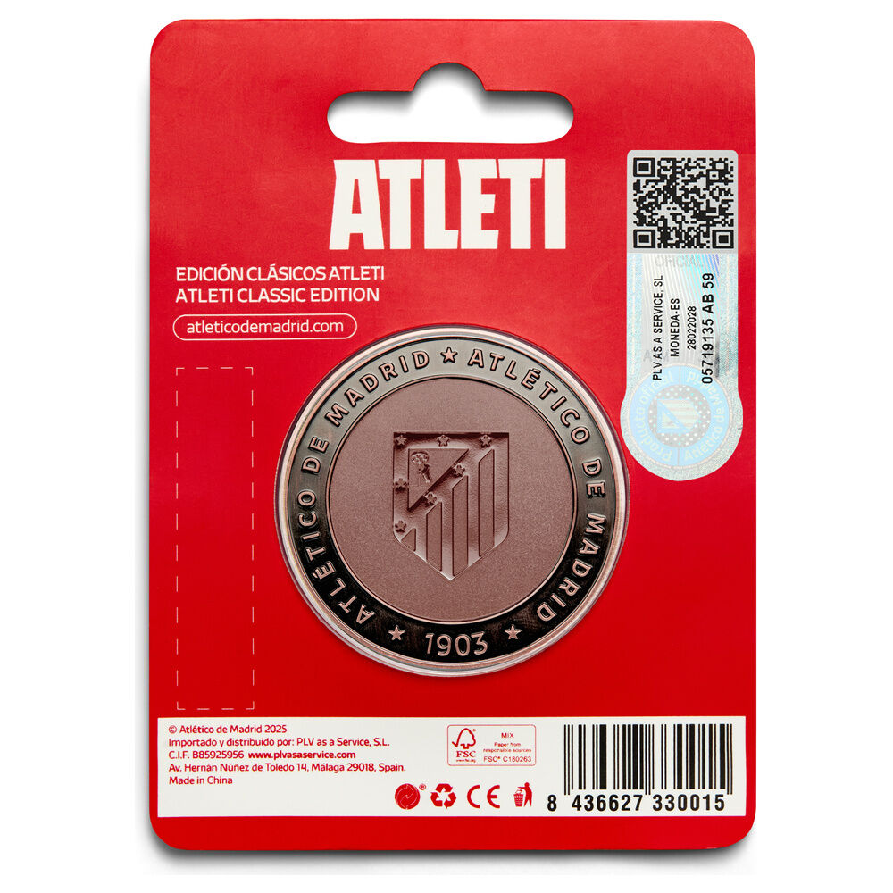 Moneda Atleti Escudo Atletico de Madrid