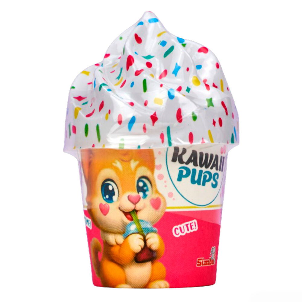 Mini figura Kawaii Pups surtido