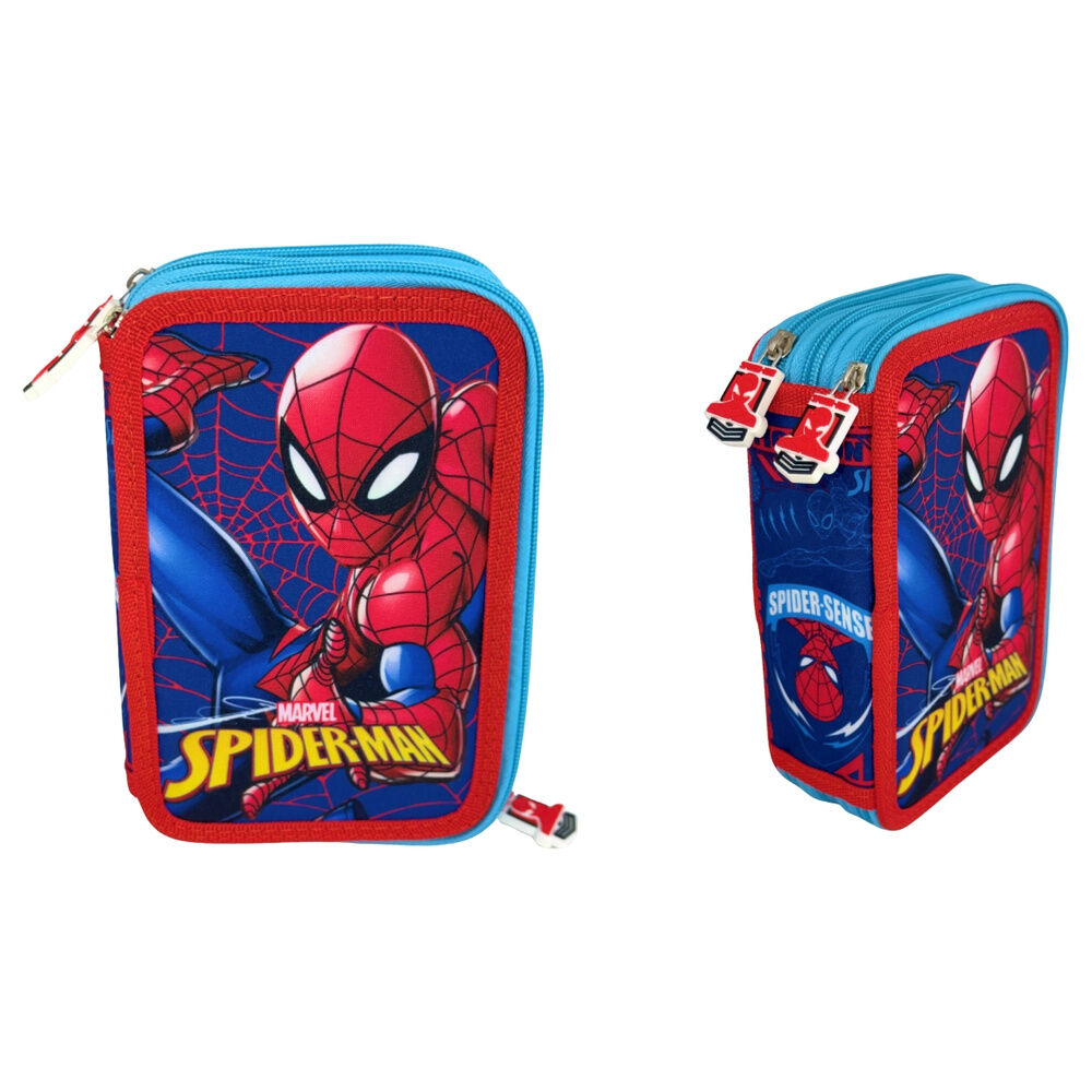 Plumier Web Marvel Spiderman triple