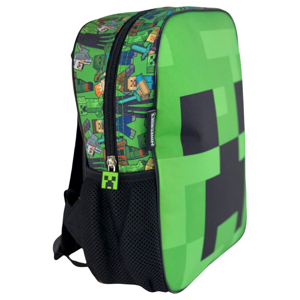 Mochila Face Minecraft 30cm