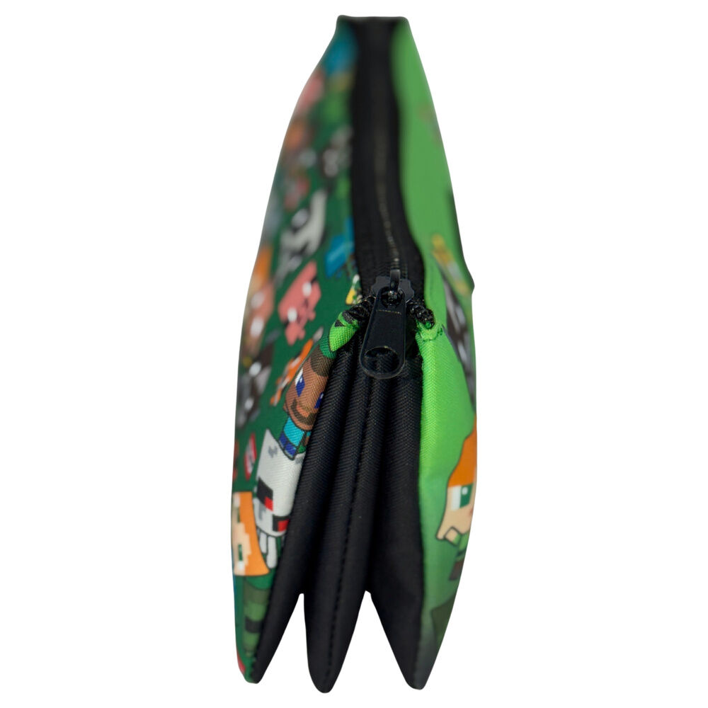 Bolsa cremallera Characters Minecraft triple