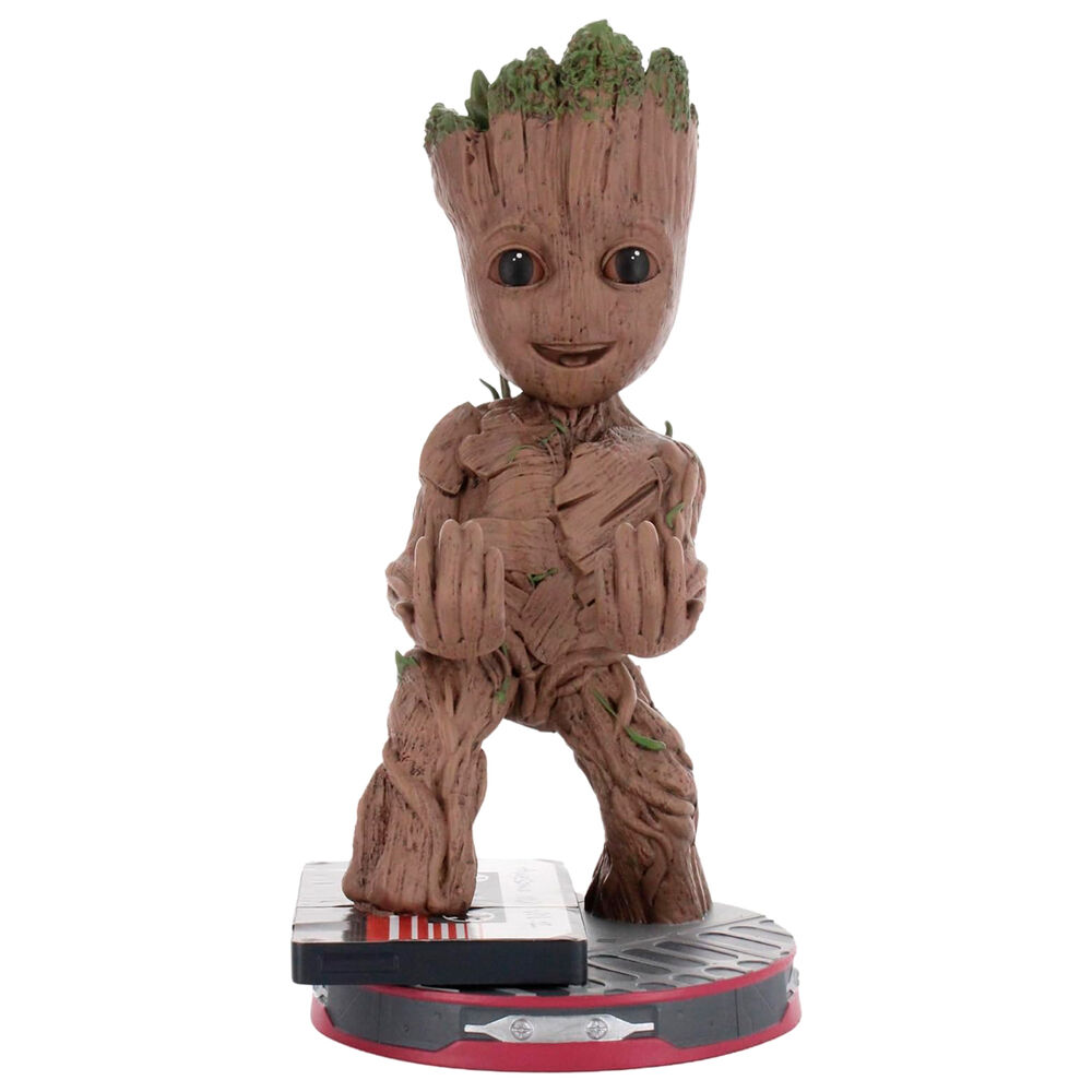 Cable Guy soporte sujecion Smiley Groot Guardianes de la Galaxia Marvel 20cm
