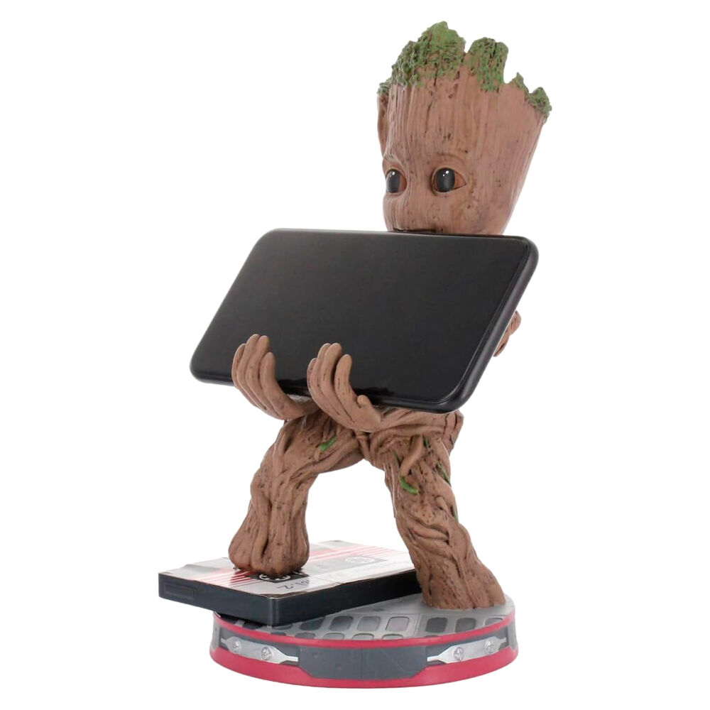 Cable Guy soporte sujecion Smiley Groot Guardianes de la Galaxia Marvel 20cm