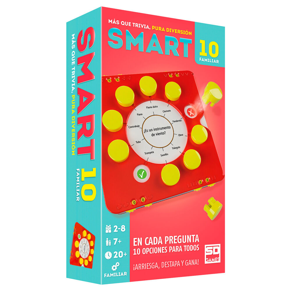 Juego de mesa Smart 10 Familiar español