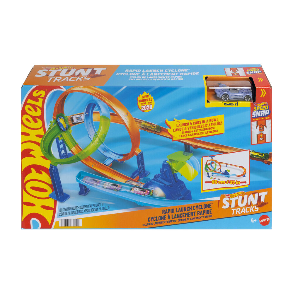 Ciclon de Lanzamiento Rapido Hot Wheels