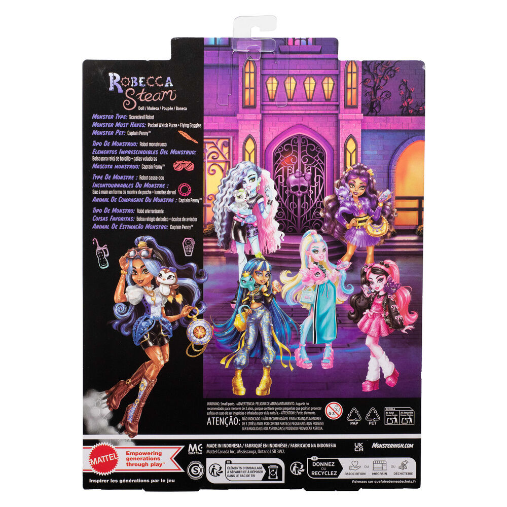 Muñeca Robecca Steam Monster High