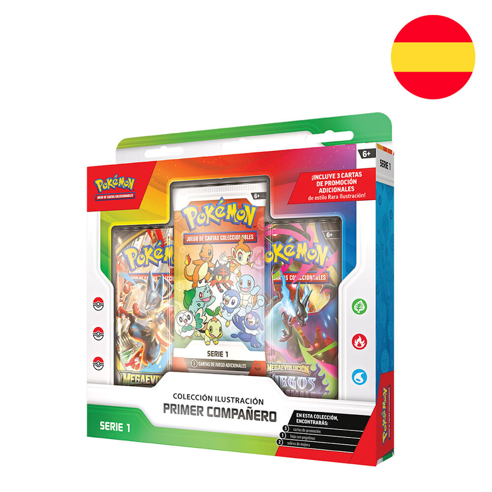 Juego cartas Primer Compañero Pokemon español