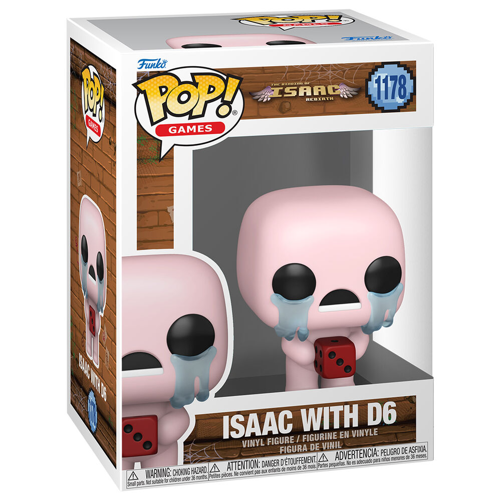 Figura POP The Binding of Isaac – Isaac with D6