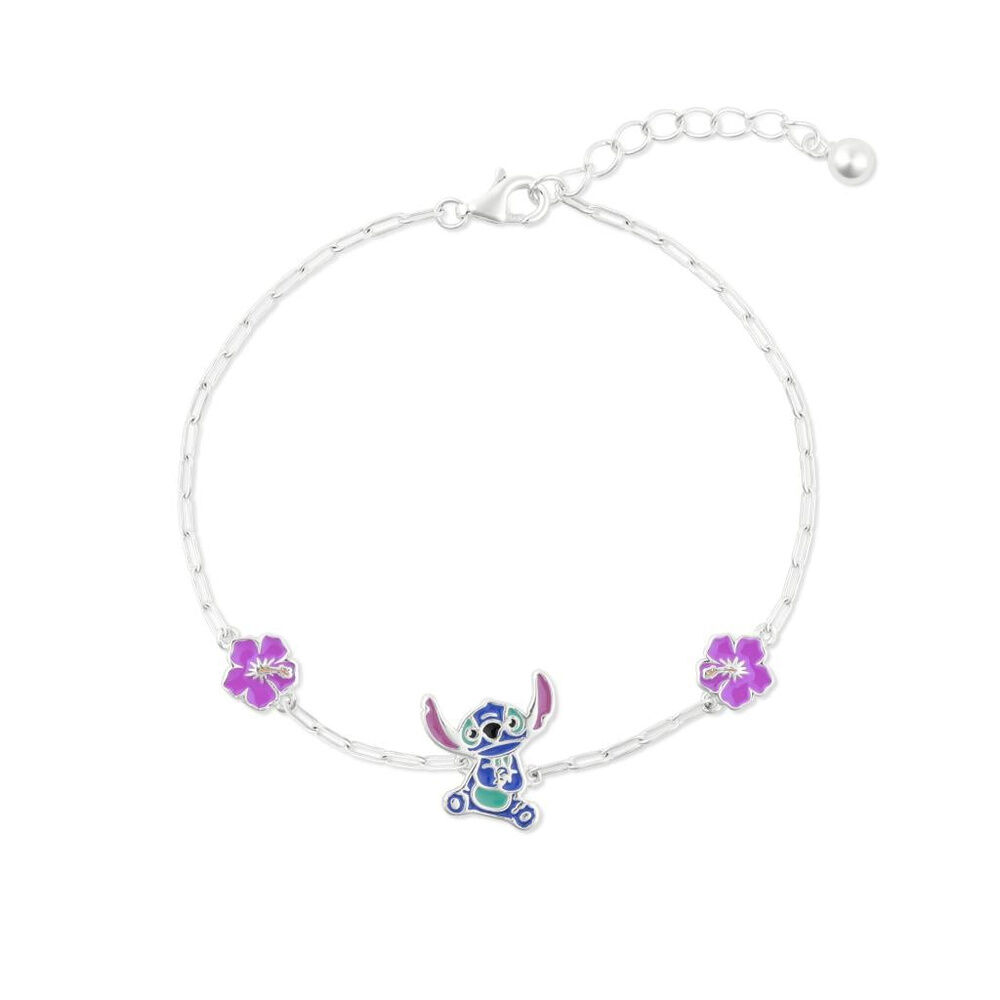 Pulsera Stitch Disney plata