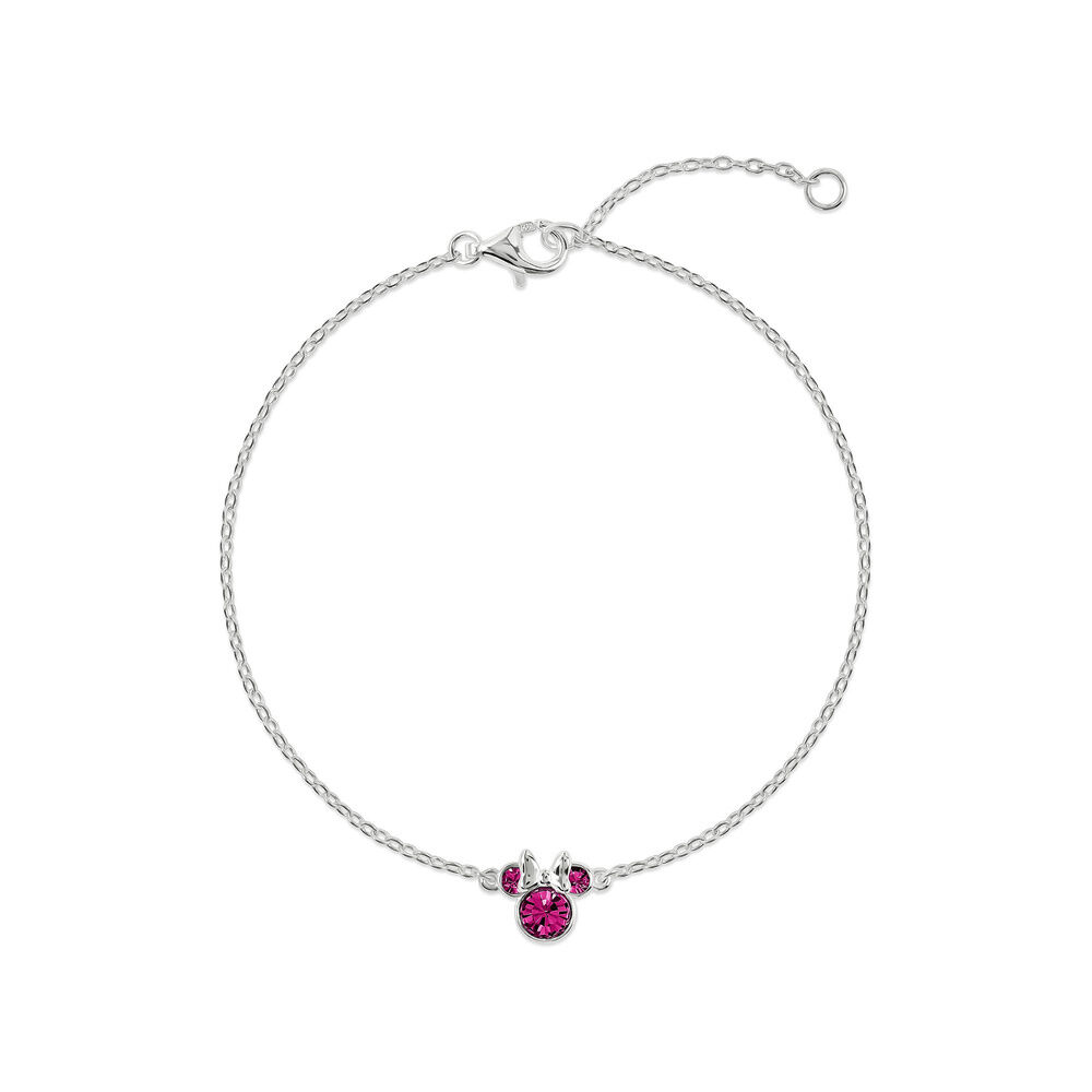 Pulsera Octubre Minnie Disney plata