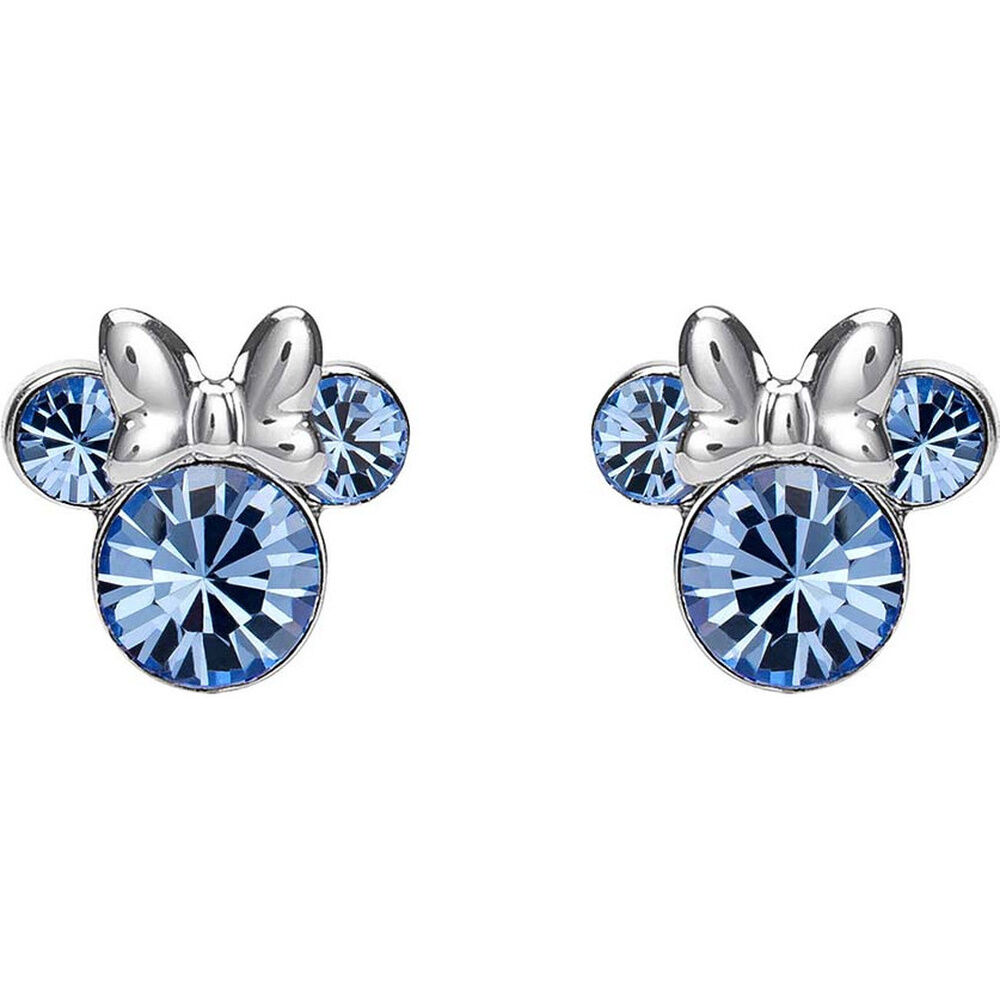 Pendientes Diciembre Minnie Disney plata