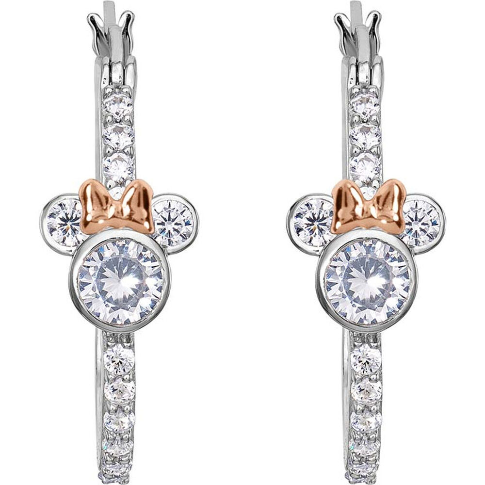 Pendientes Minnie Disney plata