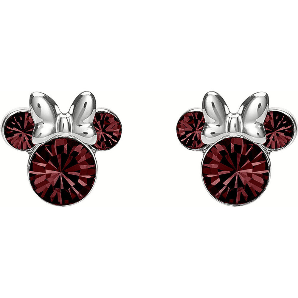 Pendientes Enero Minnie Disney plata