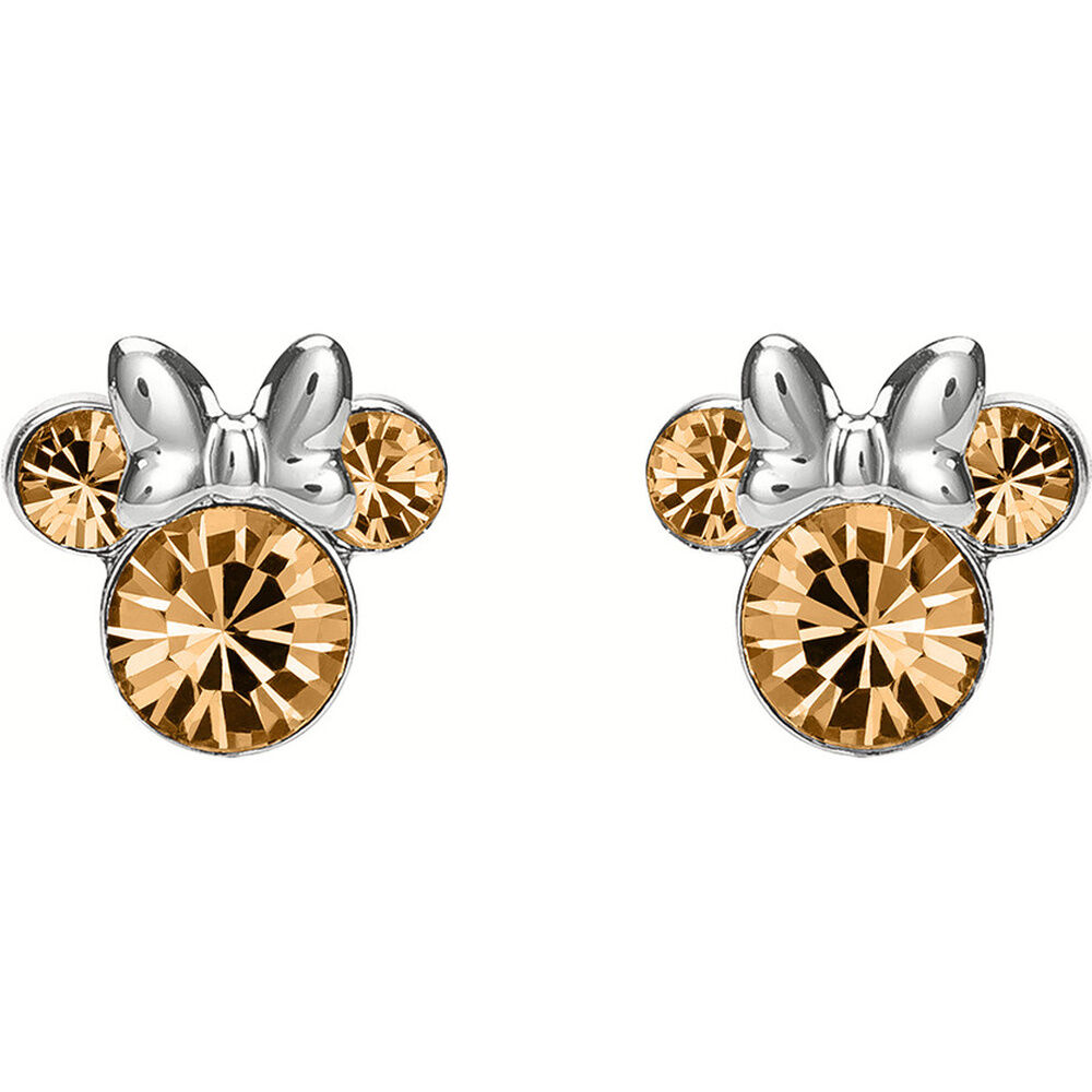 Pendientes Junio Minnie Disney plata