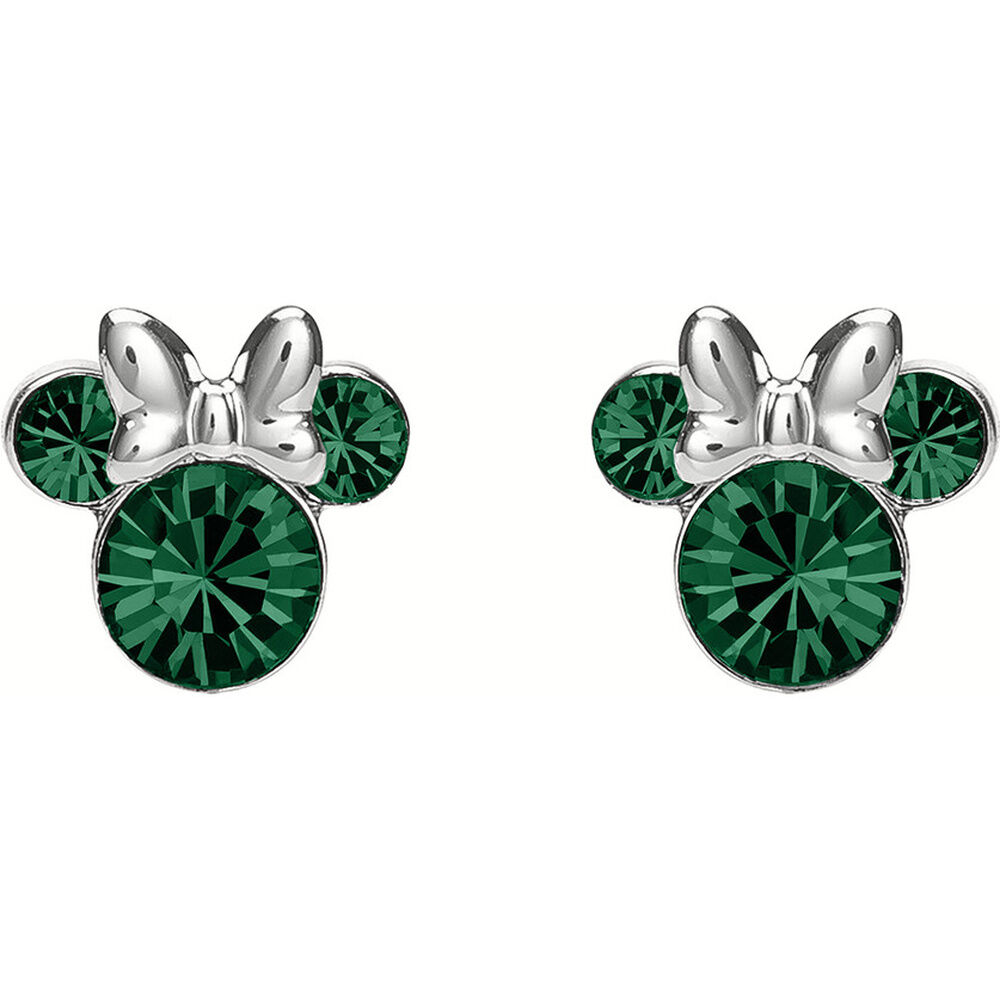 Pendientes Mayo Minnie Disney plata