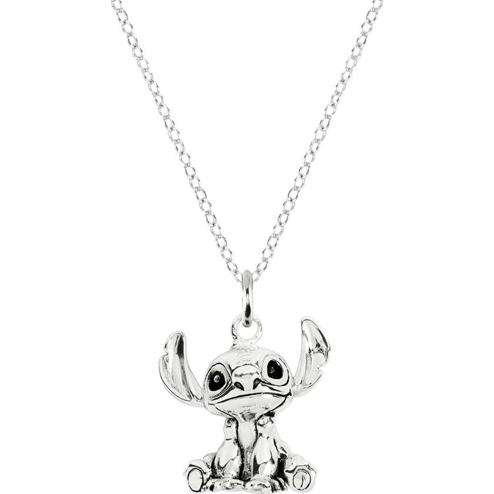 Colgante 3D Stitch Disney plata