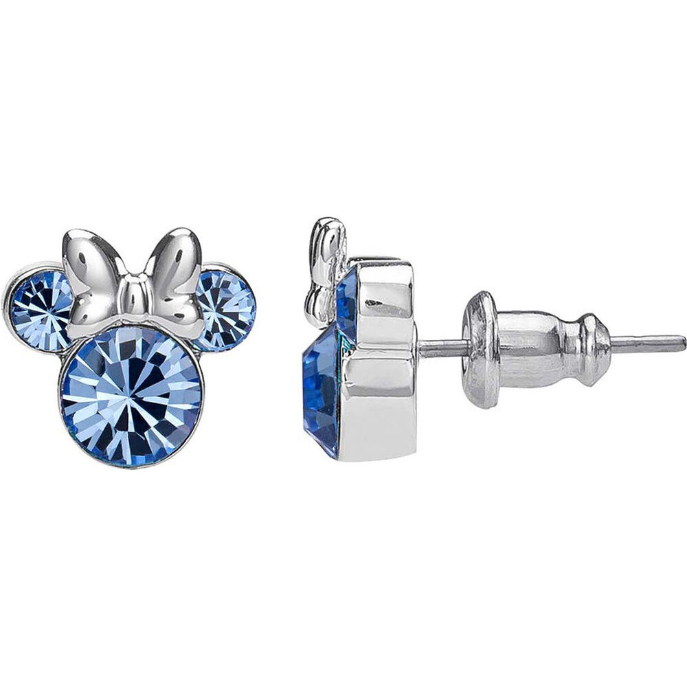 Pendientes Diciembre Minnie Disney plata
