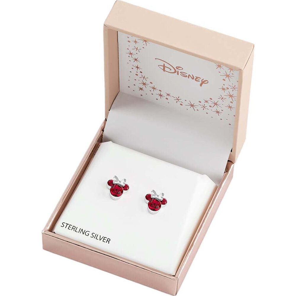 Pendientes Julio Minnie Disney plata