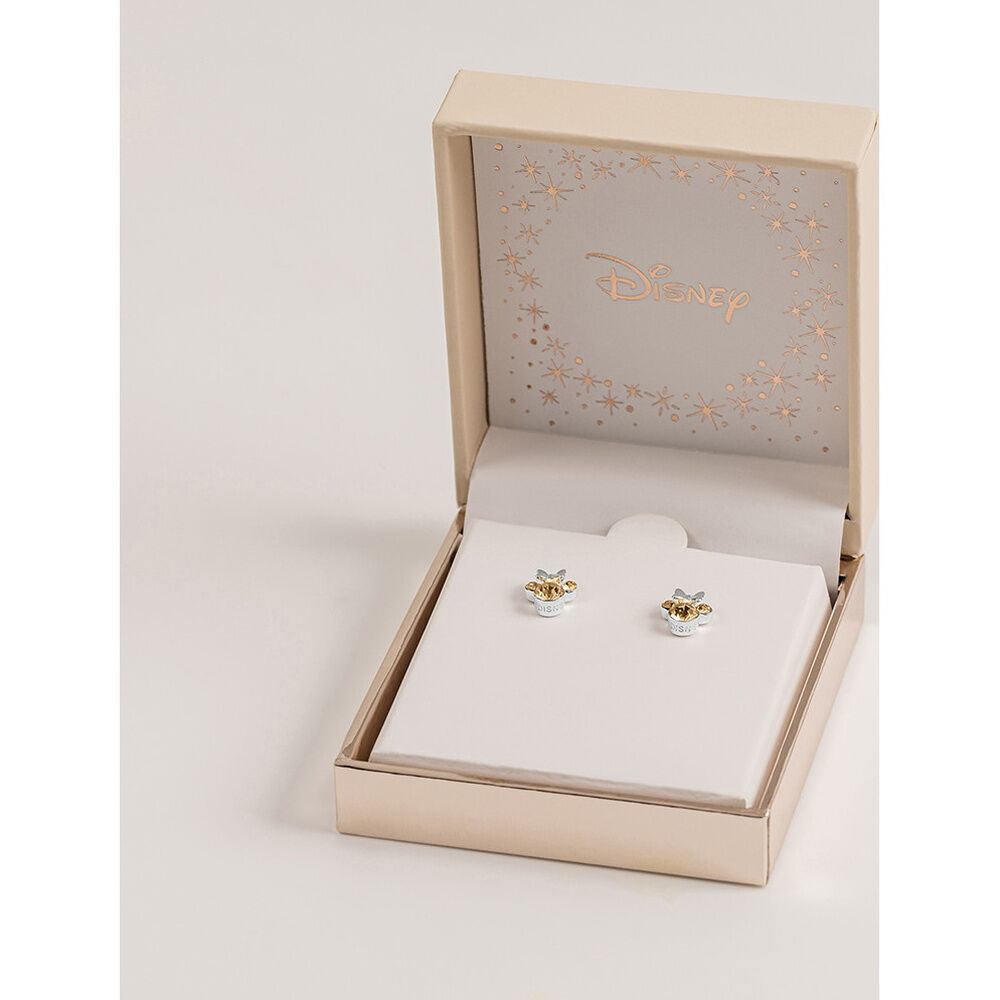 Pendientes Junio Minnie Disney plata
