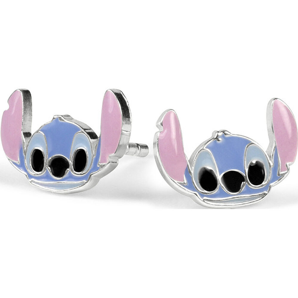 Pendientes Stitch Disney plata