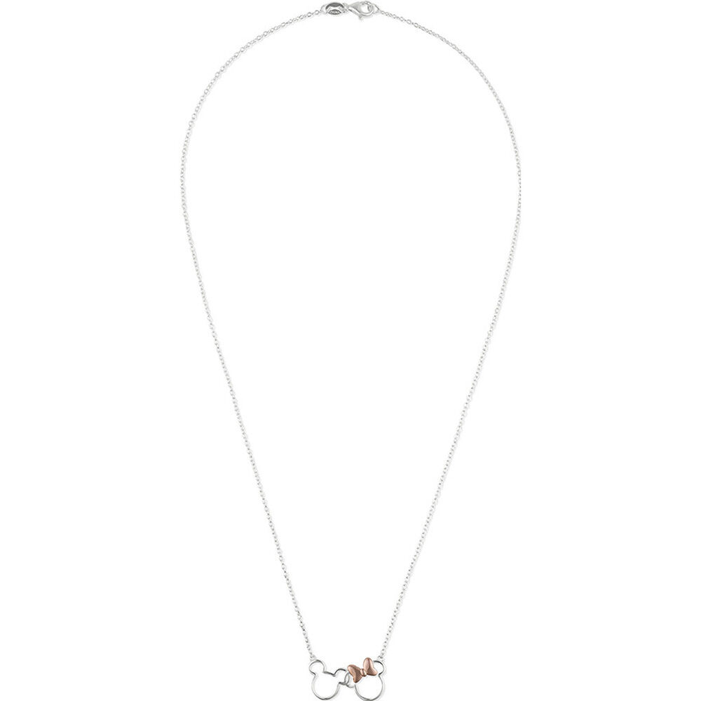 Colgante Mickey & Minnie Disney plata