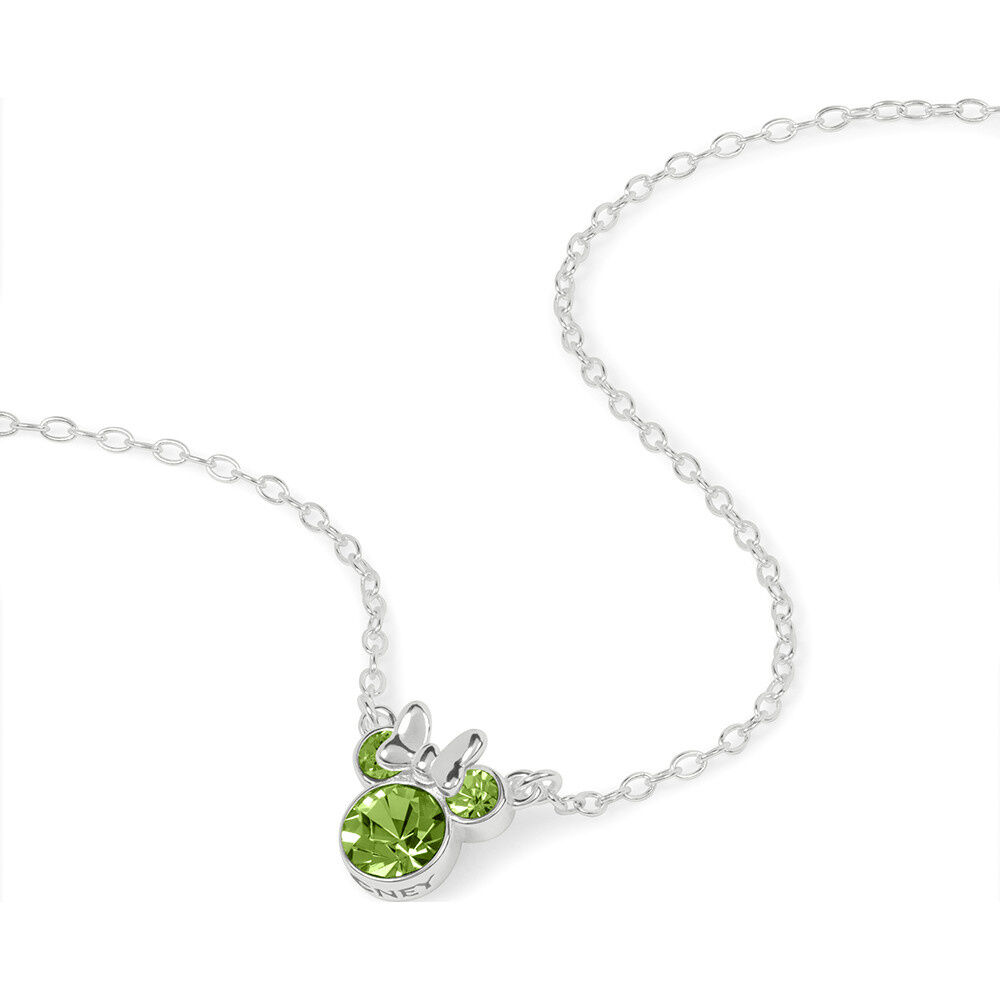 Colgante Agosto Minnie Disney plata