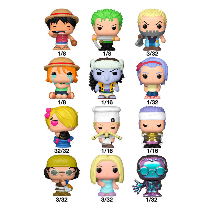 Figura Mystery Bitty POP One Piece surtido