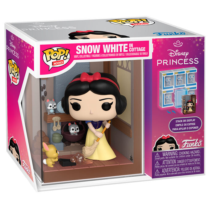 Figura POP Nooks Disney Princesas Snow White in Cottage