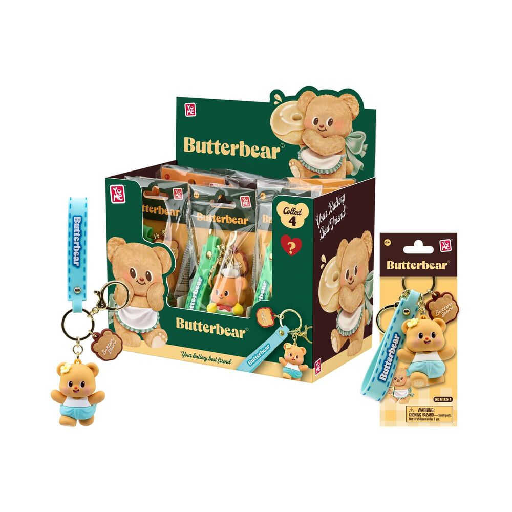 Llavero figura Everyday Serie 1 Butterbear 5cm surtido