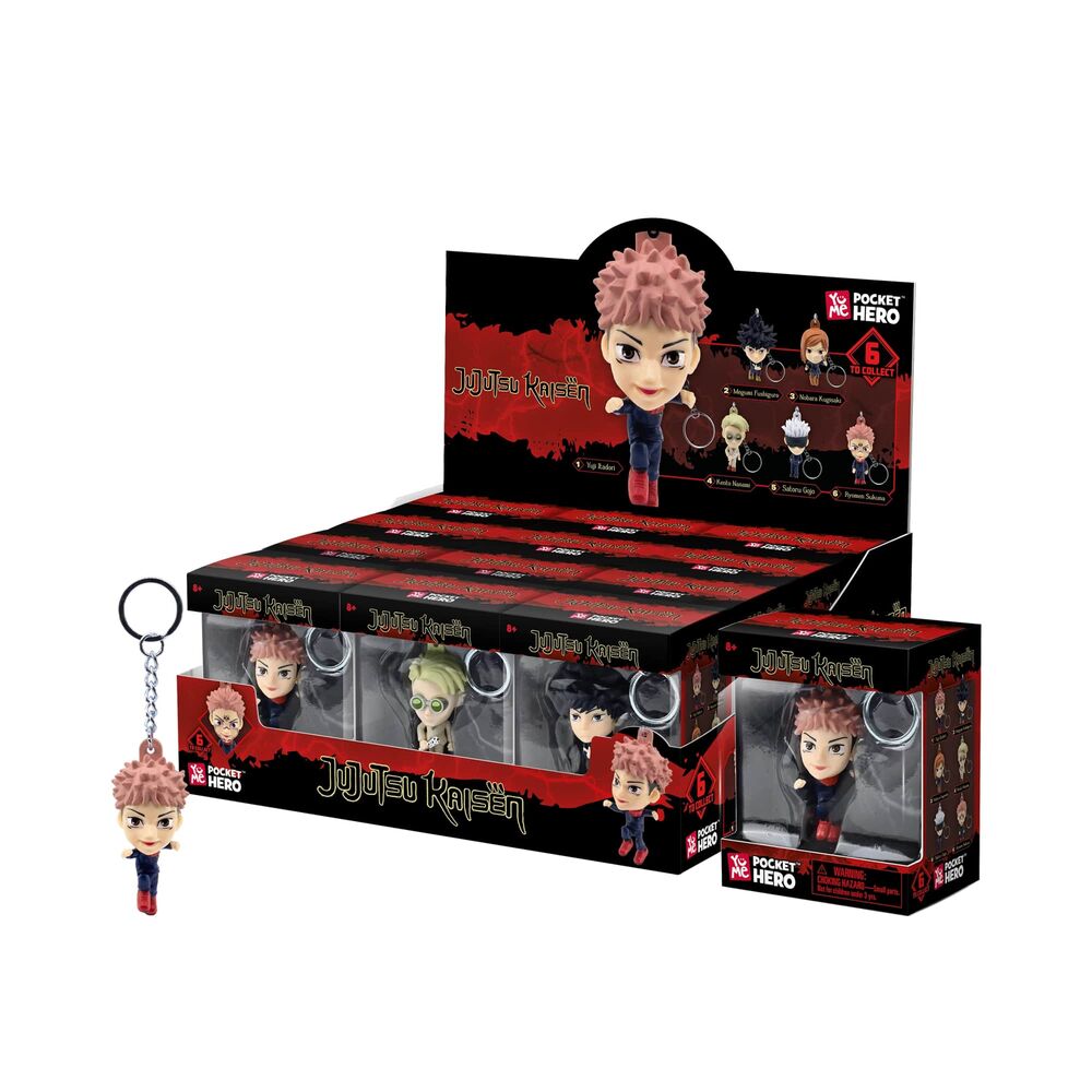 Llavero figura Pocket Hero Jujutsu Kaisen 5,5cm surtido