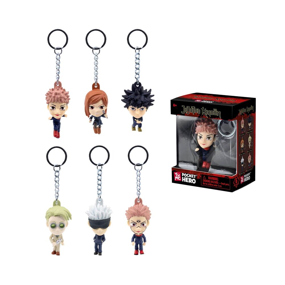 Llavero figura Pocket Hero Jujutsu Kaisen 5,5cm surtido
