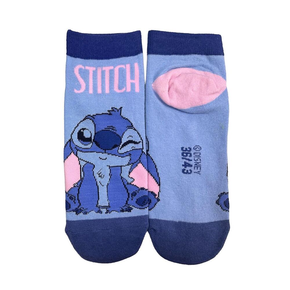 Set 2 pares calcetines Stitch Disney adulto