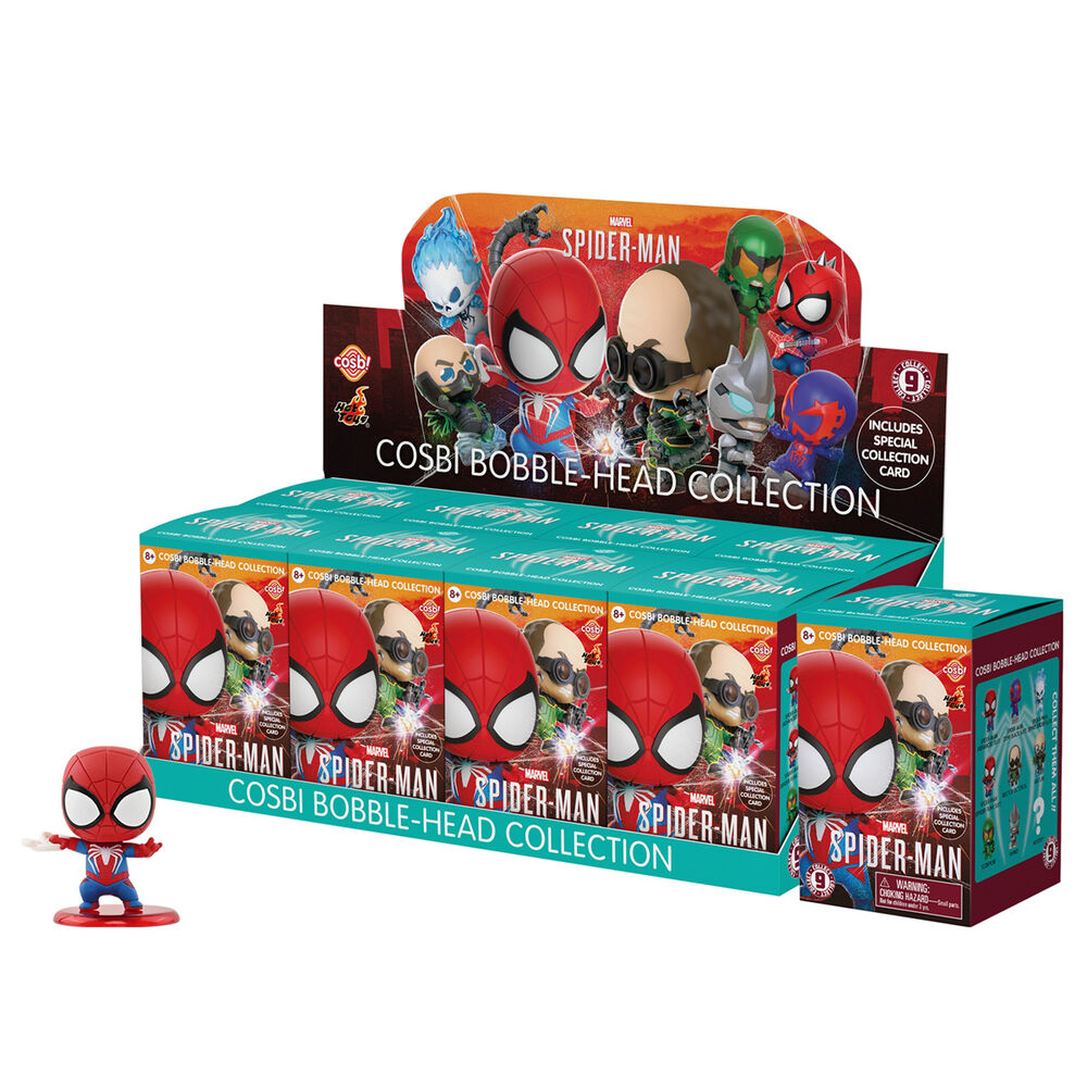 Figura sorpresa Cosbi Spiderman Marvel surtido