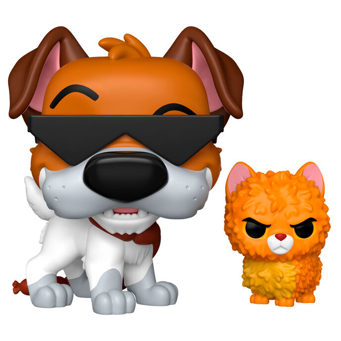 Figura POP Disney Oliver & Company Dodger with Oliver 5 + 1 Chase