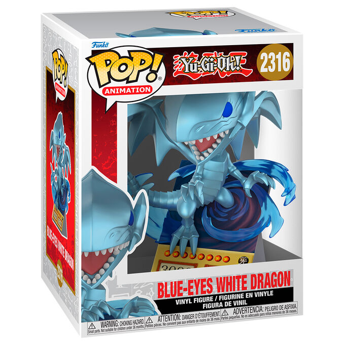 Figura POP Premium Yu-Gi-Oh! Blue-Eyes White Dragon