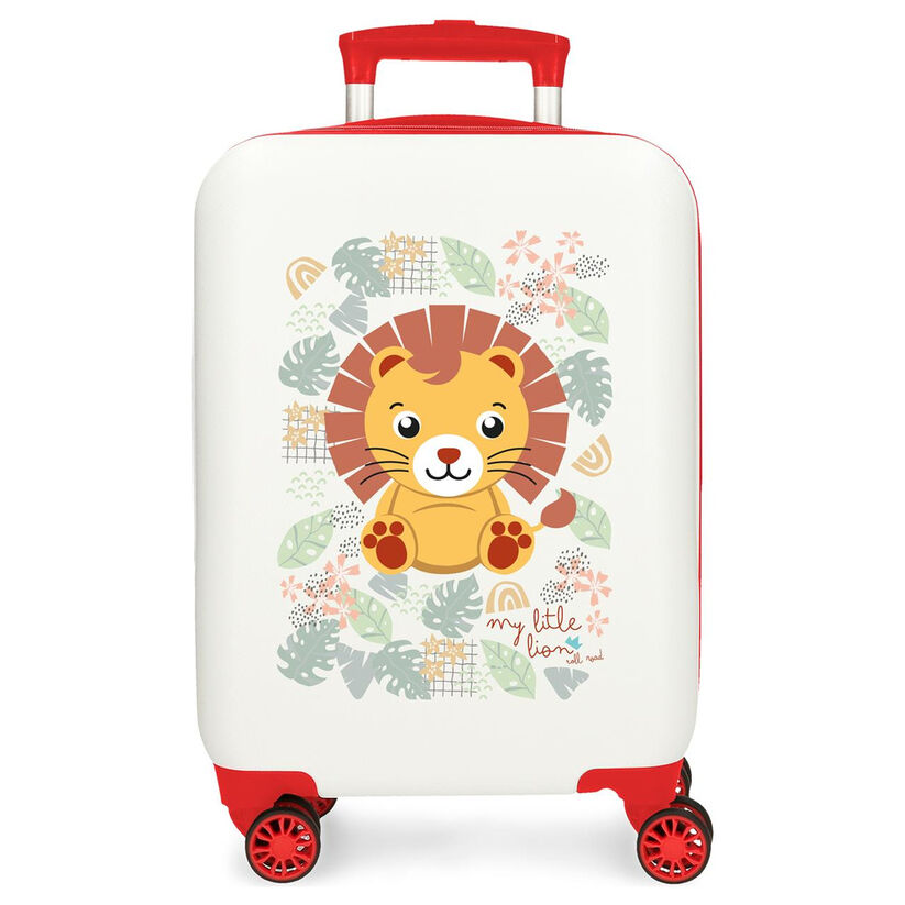 Maleta trolley ABS Happy Pets Lion Roll Road 55cm