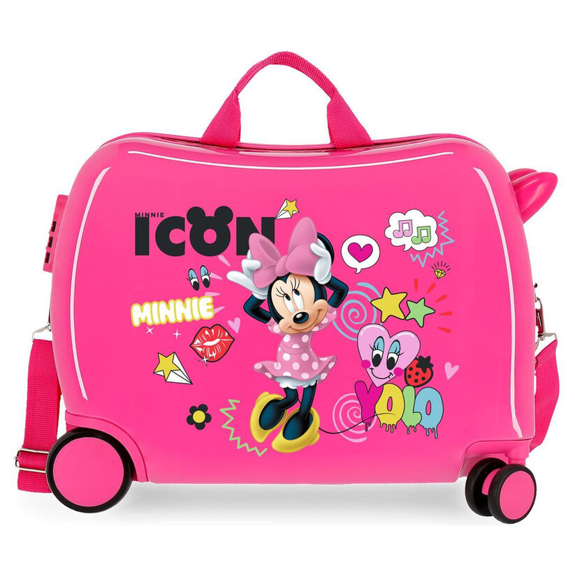 Maleta trolley ABS Enjoy Minnie Disney 50cm