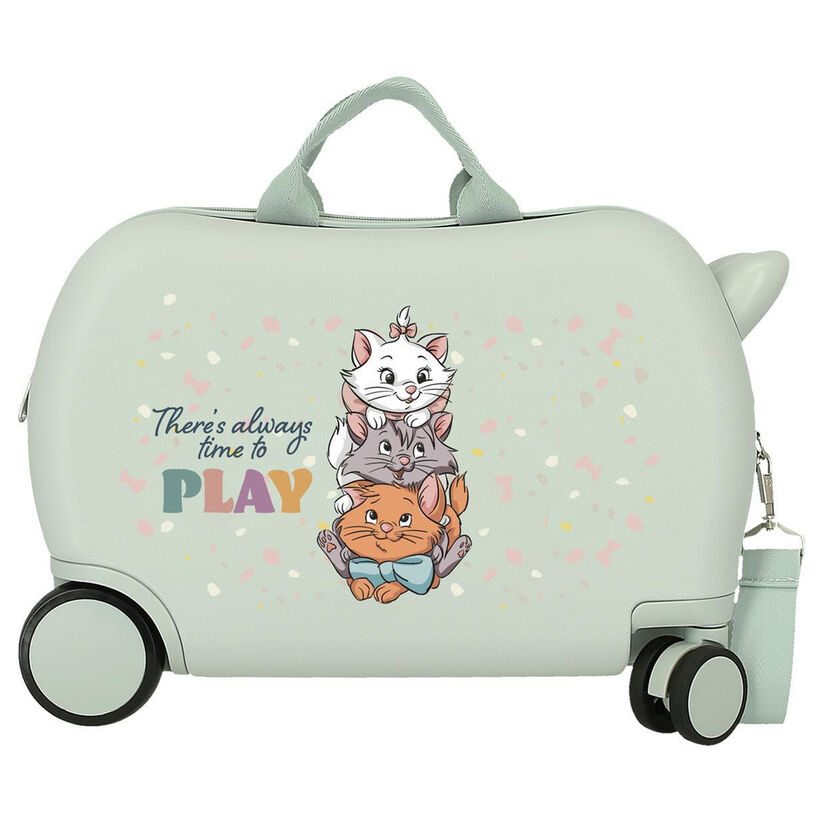 Maleta trolley ABS Time To Play Los Aristogatos Disney 45cm
